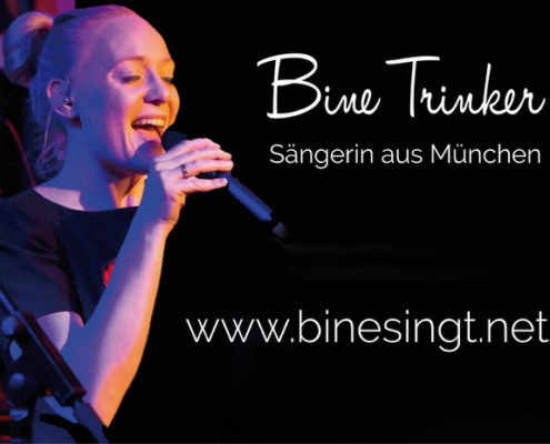 Sängerin Bine Trinker