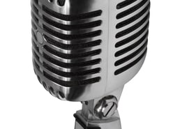 Beautiful old microphone Beispiel Band Basis Micro