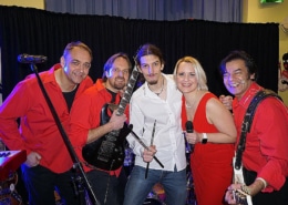 Show und Party Band Mirage aus Landshut Bühne