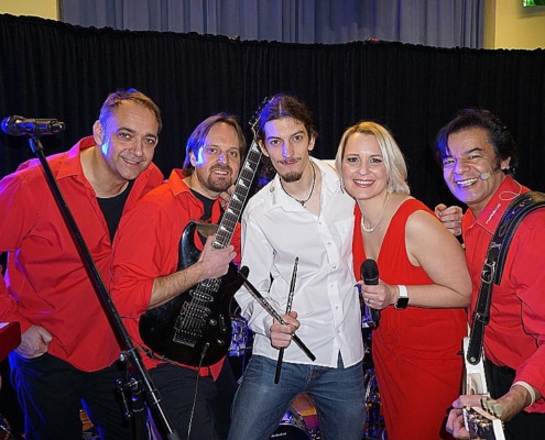 Show und Party Band Mirage aus Landshut Bühne