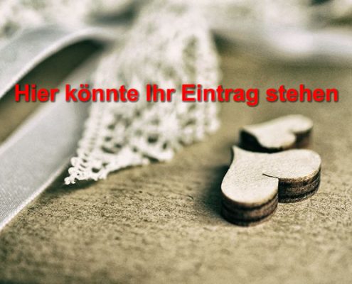 Hier könnte Ihr Eintrag stehen. Vorschaubild für Kategorie Eventagentur & Hochzeitsplaner