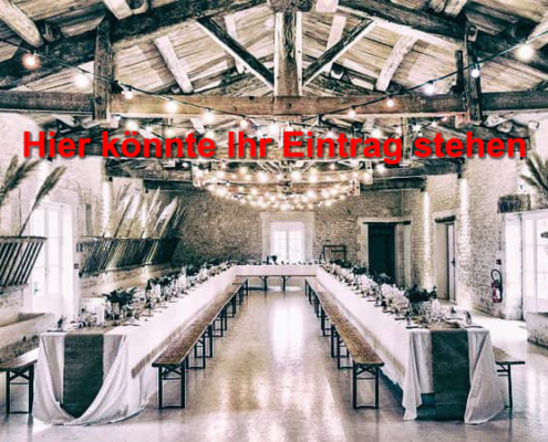 Hier könnte Ihr Eintrag stehen. Vorschaubild für Kategorie Eventausstattung