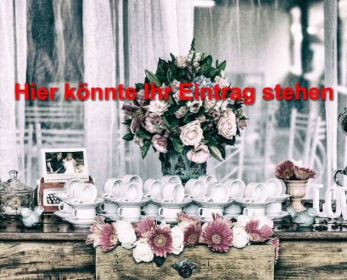 Hier könnte Ihr Eintrag stehen. Vorschaubild für Kategorie Floristik, Blumen & Dekoration