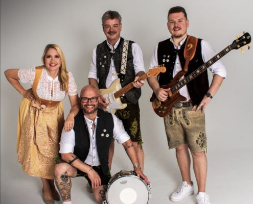 The Munichs Studiofoto Partyband München, Hochzeitsband, Festzeltband Bayern jetzt buchen! The Munichs Studiofoto